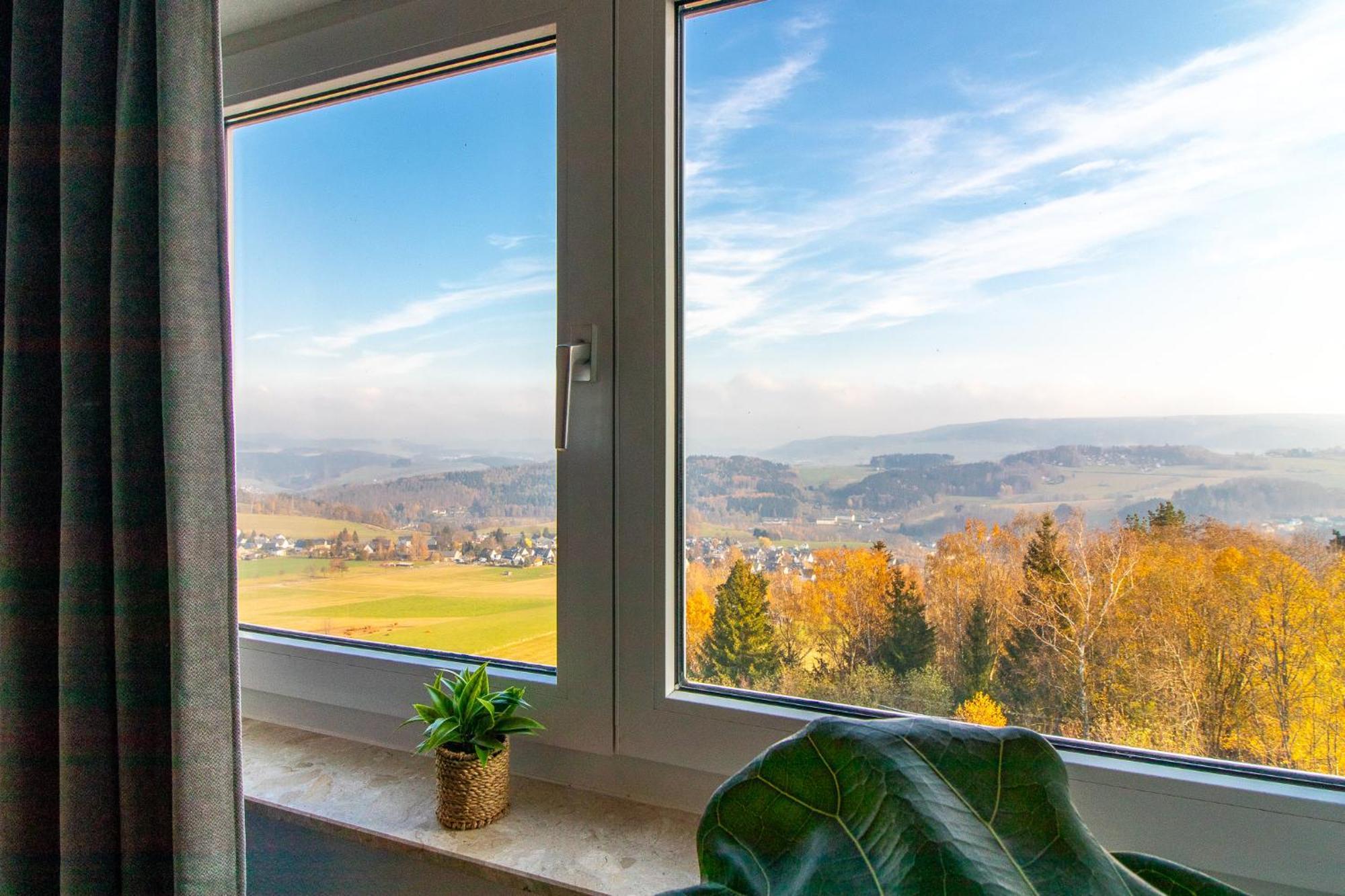Panorama Apartment I Aufzug I Stellplatz I Natur Schwarzenberg  Esterno foto